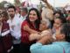 Familias de la zona norte de Tampico respaldan a Mónica Villarreal