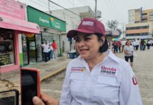 Destaca Úrsula Salazar proyecto de movilidad urbana propuesto por Claudia Sheinbaum, candidata a la presidencia de México