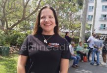 “Espero no tener necesidad de solicitar seguridad”: Andrea García.