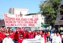 Miles de trabajadores desfilaran mañana con motivo del día del trabajo