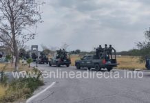 Arriban a El Mante 300 efectivos de la Guardia Nacional y del Ejército Mexicano
