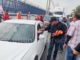 Obreros con Rigo rumbo a la alcaldía de Reynosa