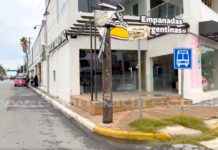 Registran movilización de unidades de emergencias en negocio de comida