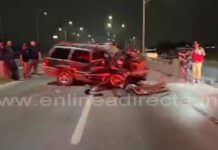 Se impactan en el “muro de la muerte” en tétrica carretera Reynosa-Río Bravo