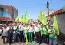 Recibió Maki Ortiz muestras de apoyo en mercado de Ciudad Madero
