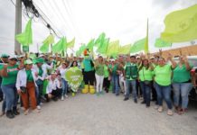 Alzan reynosenses con Maki Ortiz y el Partido Verde la V de la Victoria