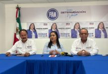 Martha Rubio apoya a las mujeres, los periodistas y discapacitados