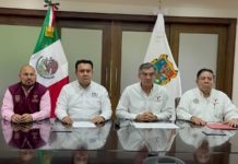 El gobernador Américo Villarreal Anaya reconoce pronta respuesta de la sociedad mantense y autoridades