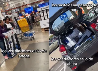 VIDEO: Revendedores de Costco acaparan ventiladores ¿los pasteles ya pasaron de moda?