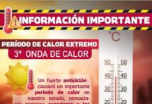 Gobierno de Reynosa alerta ante la tercer ola de calor