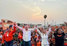 “Exitoso Cierre de campaña del candidato a la alcaldía de Reynosa, Rigo Ramos”.