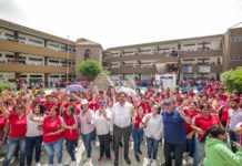 Carlos Peña Ortiz y Olga Juliana Elizondo Encabezan Encuentro con Jóvenes en la Universidad Tamaulipeca