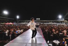 Rotundo éxito de Bruno Caleb el cantautor reynosense que abrió concierto de Natanael Cano