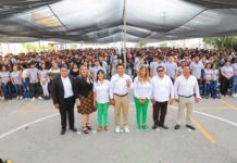 Dialogan más de Mil universitarios con Maki Esther Ortiz Domínguez y Mario López Hernández