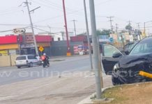 Accidentes viales dejan daños materiales y caos