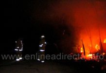 Bomberos acuden a sofocar incendio en vivienda en colonia popular