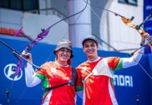 Valencia y Grande se consagran monarcas en Copa del Mundo de Tiro con Arco