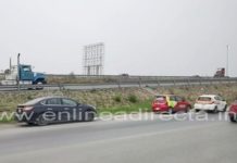 Chocan unidades en carretera Reynosa-Río Bravo dejando daños materiales