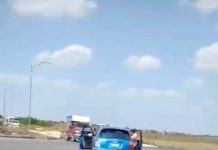 Chocan unidades en el temible “Viaducto de la Muerte”