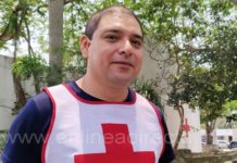 Atiende 3 casos de deshidratación la Cruz Roja, trabajadores de la construcción los más afectados