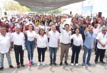Rosa González y Chucho Nader brindan reconocimiento a las y los trabajadores