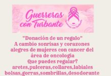 Guerreras con Turbante invitan a la población a donar un regalo para mujeres con cáncer