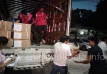 Custodiado por el Ejército llegaron un millón 359 mil 411 boletas electorales al INE Distrito 08