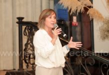 Expone Rosa González su proyecto de gobierno a comunidad empresarial
