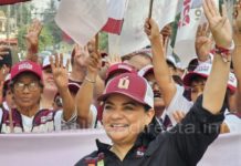 Úrsula Salazar celebra el triunfo de Claudia Sheinbaum en debate presidencial