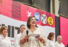 Regresa Xóchitl a Tamaulipas