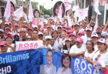 Invita Rosa González a cierre de campaña este domingo