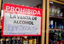 Sábado inicia Ley Seca por la jornada electoral