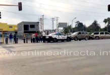 Se impactan unidades en la “glorieta” de carretera Reynosa-San Fernando