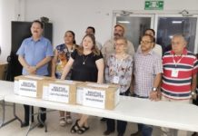 Listo el INE Distrito 08 para la elección del 2 de junio, terminó conteo de boletas electorales
