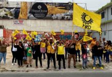 Reynosa se pinta de amarillo