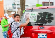 Suman brigadas de Maki Esther Ortiz Domínguez, votos para la 4T Pintando de Verde a Tamaulipas