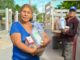 Entrega DIF Reynosa canasta básica a Grupos en Comunidad