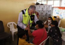 Implementan atención en zonas afectadas por las lluvias