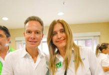 Felicitó Manuel Velasco Coello a Maki Ortiz por su próxima representación como Senadora de Tamaulipas