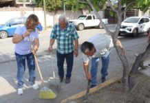 Participa ITAVU en jornada de limpieza urbana