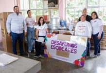 Equipa DIF Tamaulipas a los programas desayunos escolares y comedores comunitarios de 26 municipios