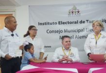 Ramiro Cortez Barrera, recibió la Constancia de Mayoría en el Consejo Municipal Electoral