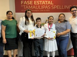 Ganó Nazareth Pérez primer lugar estatal en Spelling Bee
