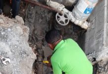 Realizó COMAPA limpieza de cruceros en colonia Anzalduas