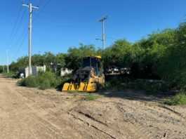 Implementan trabajos de limpieza en calles de Díaz Ordaz