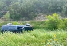 Aparatoso accidente en la Ribereña deja cuantiosos daños materiales