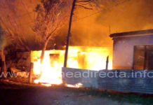 Bomberos sofocan incendio en vivienda en el Pedro José Méndez