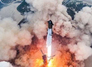 Megacohete Starship logra amerizar, tras vuelo de prueba