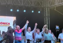 Festejan tampiqueños el triunfo de Mónica Villarreal Anaya