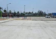 Supervisa Chucho Nader Ampliación del Estacionamiento Sur en la Ciudad Deportiva
